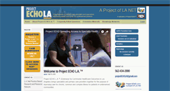 Desktop Screenshot of projectechola.org